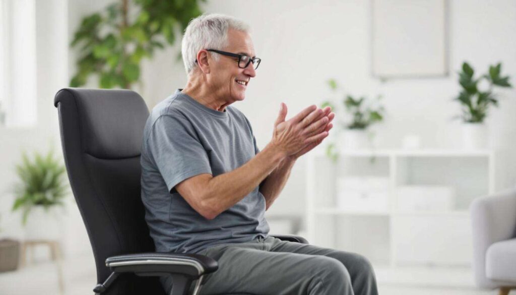 6-Minute Chair Workout That Strengthens Your Core Better Than Planks After 60